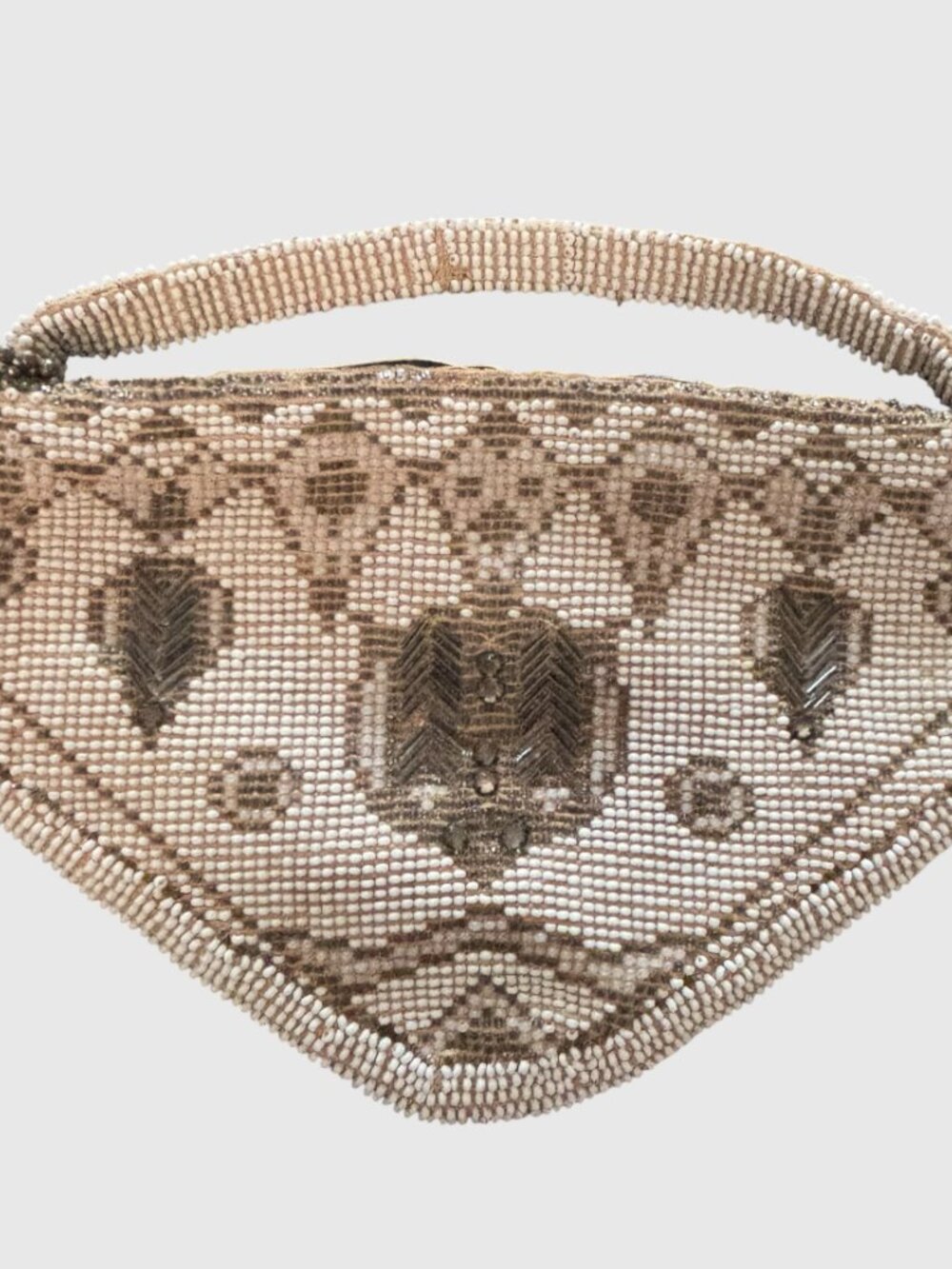 Vintage Art Deco Beaded Evening Bag Made in Czechoslovakia